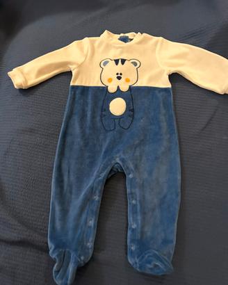 Pagliaccetto Tura neonato iDo taglia 9 mesi 74 cm