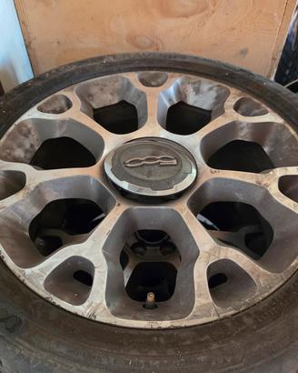 cerchi in lega 17" fiat 500l trekking 