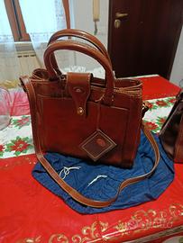 borsa con tracolla donna in cuoio the bridge anni 