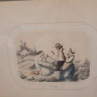 stampe francesi con cornice