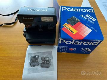 Polaroid 636 autofocus Instant camera, vintage