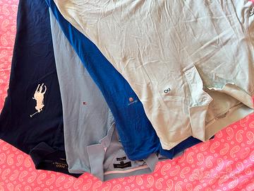 4 polo da uomo Tommy, Ralph Lauren, Prince Oliver