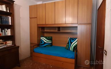 Armadio-letto / libreria