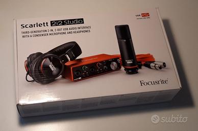 Focusrite Scarlett 2i2 Studio Pack 3rd Gen