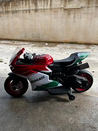 Moto ducati elettrica bambini