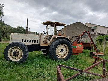 Trattore Lamborghini 1056 DT + Trincia a braccio