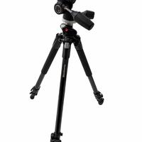 Treppiede Manfrotto 190XPROB e testa 804RC2