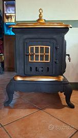 Stufa  Legna Parlor Ghisa come Nuova 5 Kw Vintage