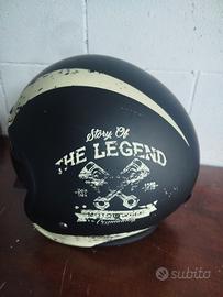 casco moto custom taglia M