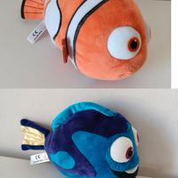 Coppia peluche Nemo e Dory originali Disney