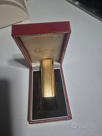 Accendino CARTIER placcato oro 18