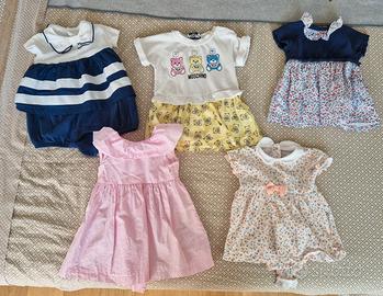 Vestiti Moschino, peuterey, prenatal, ecc