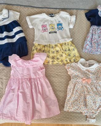 Vestiti Moschino, peuterey, prenatal, ecc