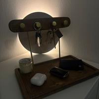 Portachiavi in legno artigianale