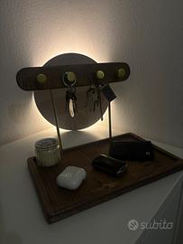 Portachiavi in legno artigianale