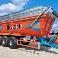 Rimorchio dumper Grazioli BS310/3 tre assi