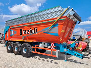 Rimorchio dumper Grazioli BS310/3 tre assi