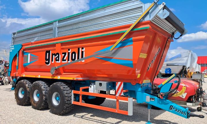 Rimorchio dumper Grazioli BS310/3 tre assi