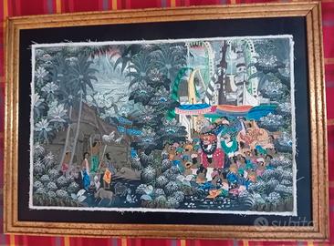 Dipinto Balinese Originale-Tegig Mane