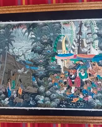 Dipinto Balinese Originale-Tegig Mane