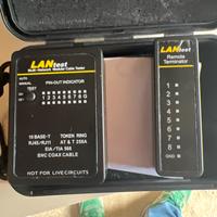 Tester Ethernet per RJ45 e BNC