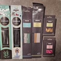 Bruciatore per incenso e bastoncini vari