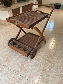 Carrellino portavivande per BBQ