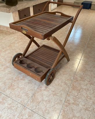 Carrellino portavivande per BBQ