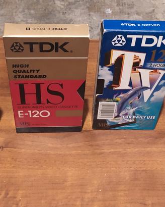 Vhs registrati riutilizzabili