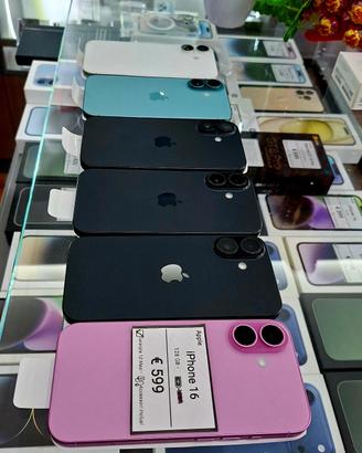 IPHONE 16 128GB mix colori