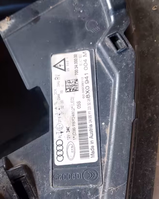 Faro anteriore audi