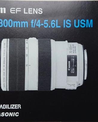 Canon EF 70-300mm f/4-5.6 L IS USM libretto