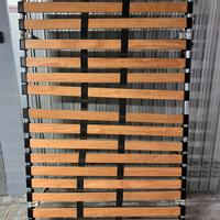 Rete piazza e mezza 120x190 con piedini