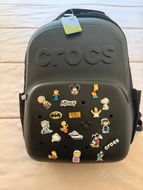 Zaino Crocs nero con Jibbitz