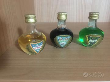 Bottiglie mignon liquori Antica Distilleria AURUM