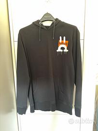 Hero's Heroine Felpa Nera Hoodie – Taglia L