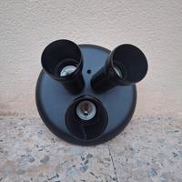 plafoniera a tre faretti 