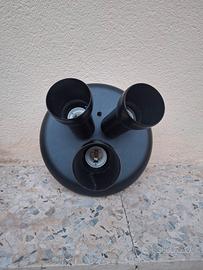 plafoniera a tre faretti 