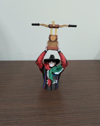 Statuina in 3d dipinta a mano di Marco Bezzecchi