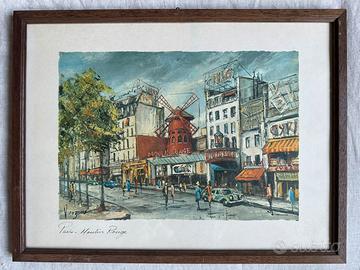 Litografie Parigi anni ‘70