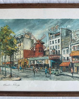 Litografie Parigi anni ‘70