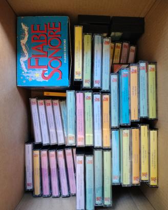  cassette Fiabe Sonore con lettore 