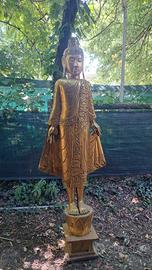 statua thai in legno