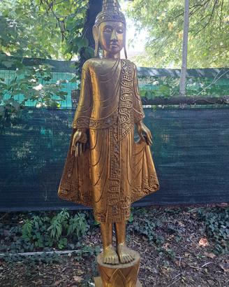 statua thai in legno