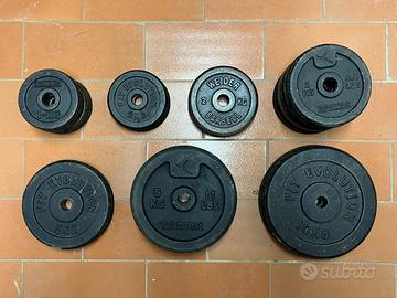 Dischi in ghisa pesi palestra
