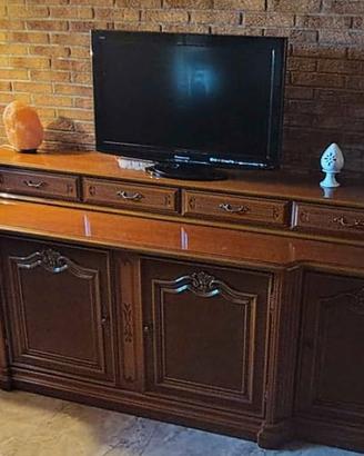 Credenza buffet classica in legno massiccio 