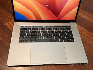 MacBook Pro 15” Touch Bar i7 -16/512GB- Batt. 90%