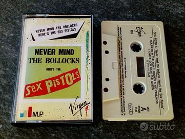 SEX PISTOLS "NEVER MIND THE BOLLOCKS" Musicassetta