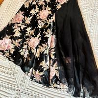 Gonna in seta ricamata Twin Set