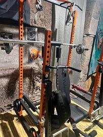 Power rack completo di Harms artigianali